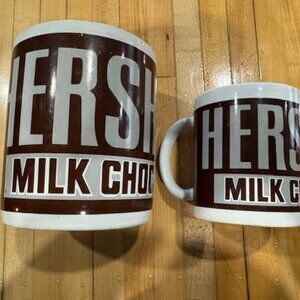 Pair of Hershey Milk Chocolate Mugs